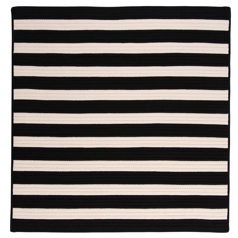 Colonial Mills TR89R048X048S Stripe It- Black White 4